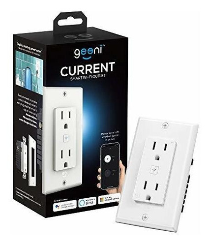 Smart Wi Fi In Wall Outlet White 2 Outlets No Hub Reque... 