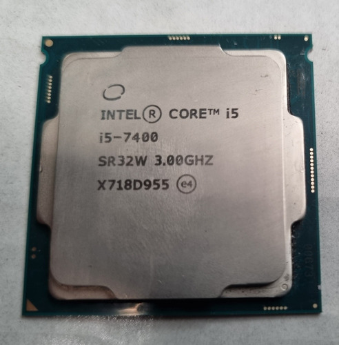 Procesador Intel Core I5 7th Generación. 