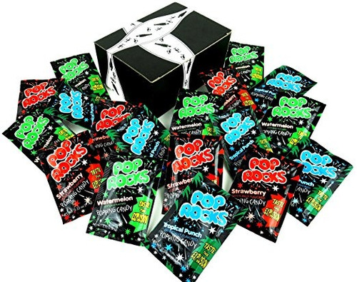 Pop Rocks Caramelo Que Hace Estallar-3 Sabor Variedad: Seis 