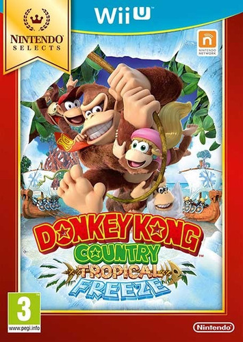 Donkey Kong Country Tropical Freeze Wii U Nuevo Sellado