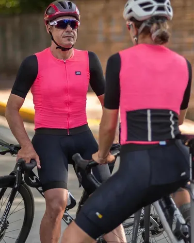 Jersey Ciclismo Magenta Escalador Rosa Fluo Libertator Env o