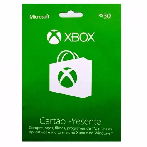 30 microsoft hotsell gift card