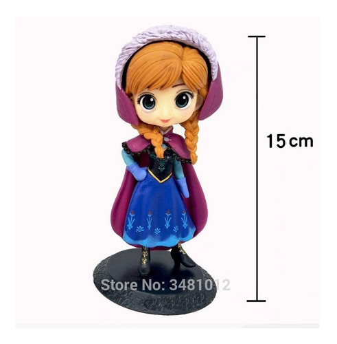  Figuras Accion Muñeca Princesa Disney Nieve Anna Elsa