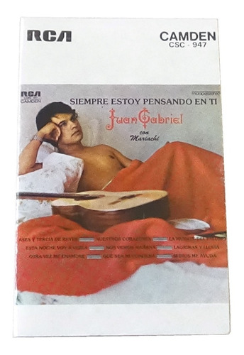 Juan Gabriel Ranchero Tape Cassette Rca Records Mexico