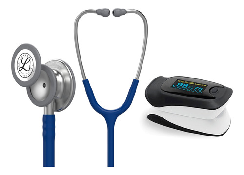 Fonendoscopio Littmann Classic Ill 5622 + Pulsoximetro Gmd