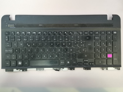 Gateway Nv57h16m  Carcasa  / Teclado Con Detalle