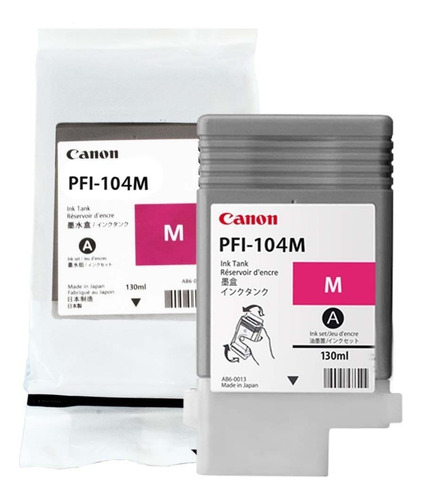 Cartucho magenta 3631b003aa de Canon Pfi-104