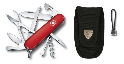 Navaja Victorinox Huntsman Multiherramienta 15usos Funda