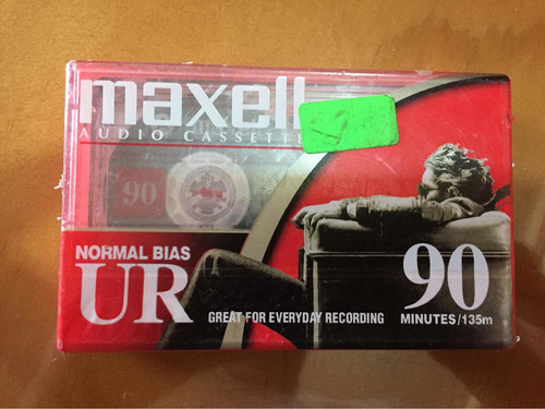 Audiocassette Maxell Normal Bias 90 Minutos