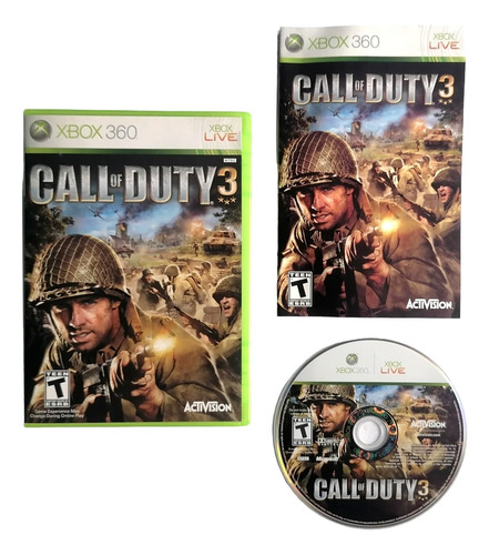 Call Of Duty 3 Xbox 360 (Reacondicionado)