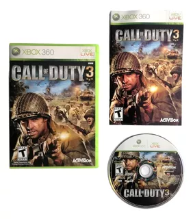 Call Of Duty 3 Xbox 360