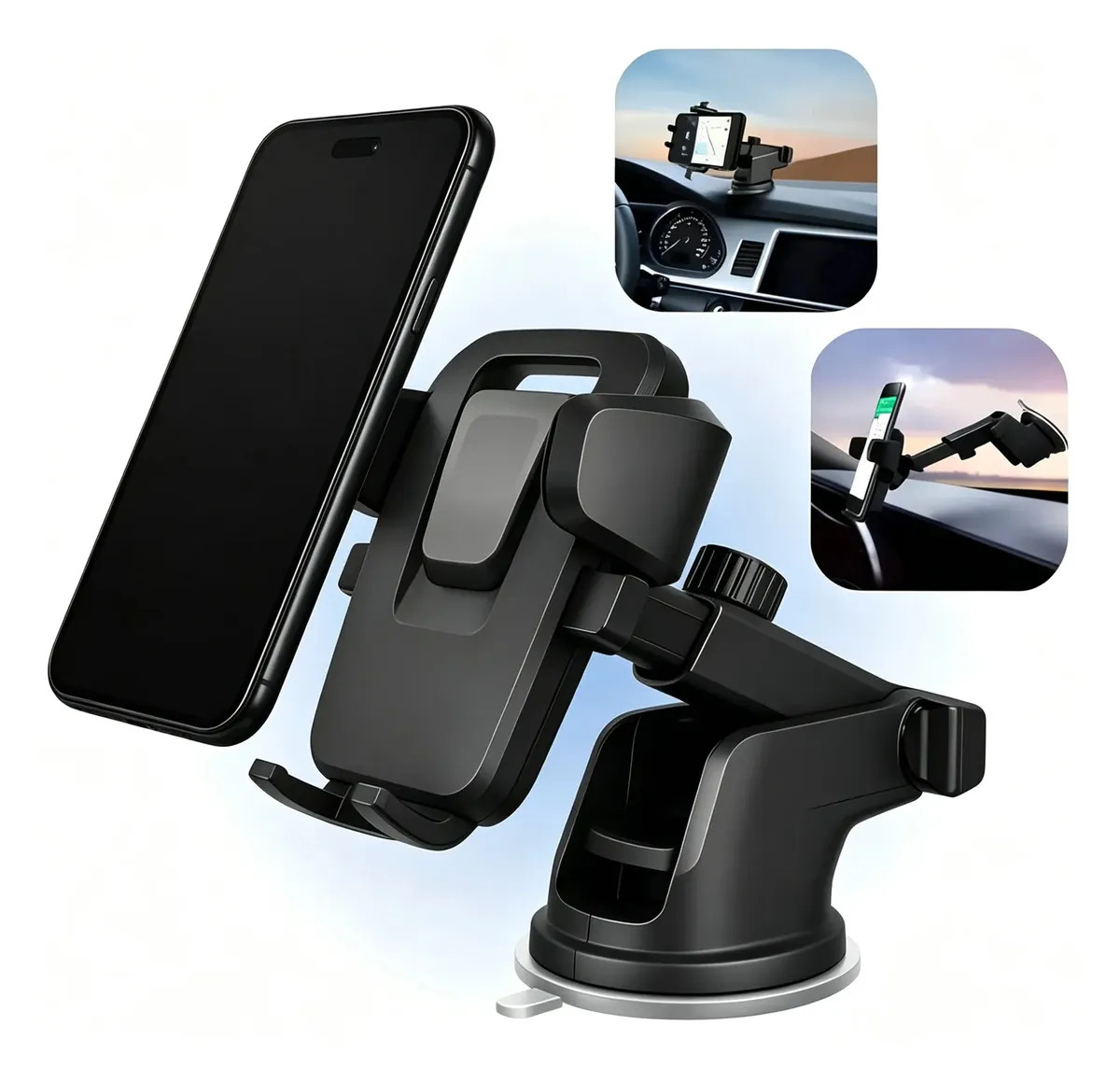 Suporte Celular Veicular Carro Ventosa Automatico Painel