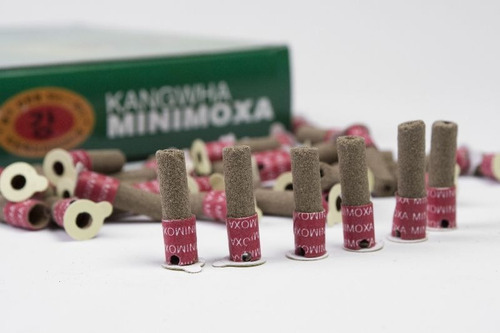 Moxa Hueca Coreana Combustion Lenta. Conitos De Moxa