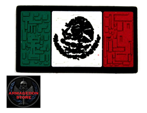 Parche Bandera México Gafe Militar Policia Comando Marina