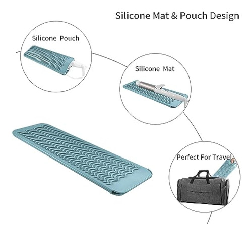 Funda De Silicona Resistente Al Calor Para Peinar El Cabello