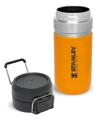 Botella Stanley Go Quick Flip 16oz 470ml Aventureros Color Saffron
