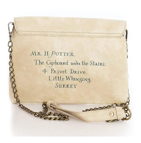 Imagen 9 de 10 de Bolsa Harry Potter Carta De Hogwarts Bioworld Original