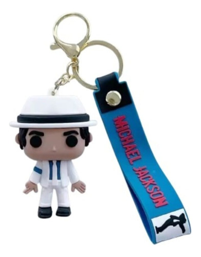 Llavero De Silicona Michael Jackson Smooth Criminal