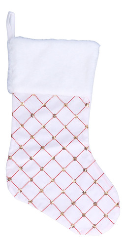 Bolsa De Regalo Con Forma De Calcetín Navideño, Adorno De Le