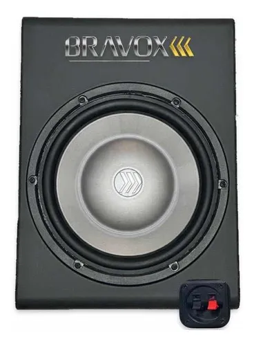 Alto Falante Subwoofer Bravox 10 Flt D2 180w Caixa Passiva