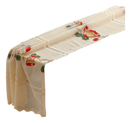 Mantel Navideño Rectangular De 55 X 94 Pulgadas Con Campana