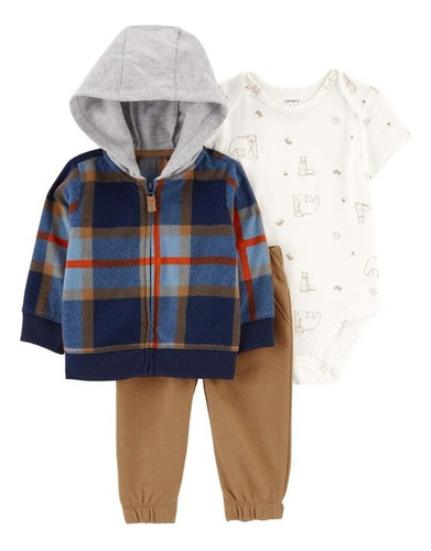 Set 3pzs Carters Oso Polar, Mvd Kids