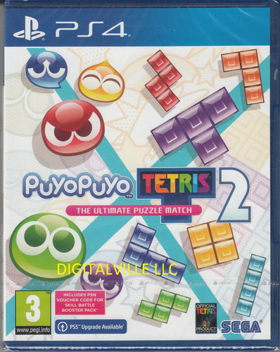 Puyo Puyo Tetris 2 The Ultimate Puzzle Match Ps4 Sony