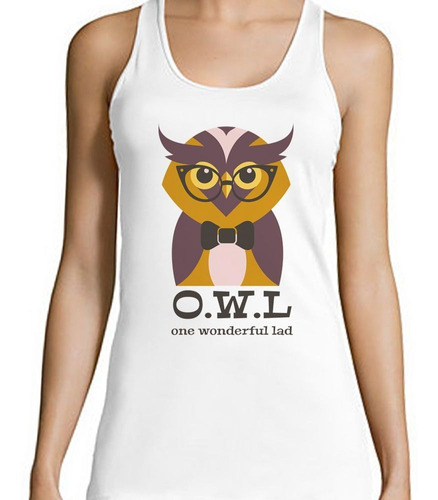 Musculosa One Wonderful Lad Buho Owl