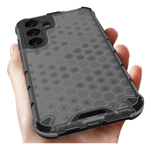 For Samsung Galaxy S24+ Plus Honeycomb Patterned Lens Case