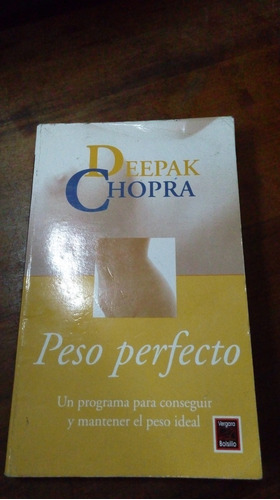 Libro  Peso  Perfecto  Deepak Chopra