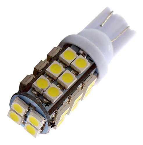 Kit 2 Lâmpadas Pingo 28 Leds Pingão Super Branco Top 6000k