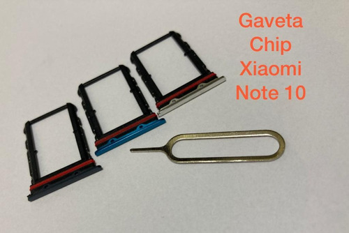 Imagem 1 de 4 de Gaveta De Chip Redmi Note 10