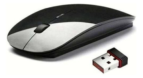 Mouse Optico Recarregavel Sem Fio 2.4 Ghz 1600 Slim Knup