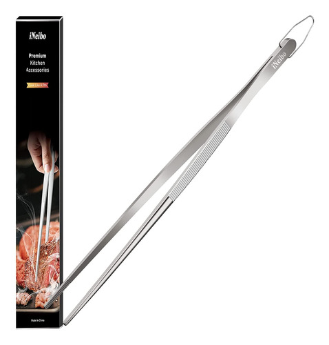 Pinzas Rectas De Acero Inoxidable 304 De 11.8pulgada/ 12 Pul