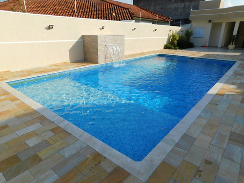 Imagem 5 de 14 de Casa Mobiliada C/ Piscina A Venda Na Praia De Peruíbe