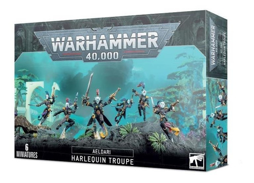 Games Workshop Warhammer 40k Aeldari Harlequin Troupe