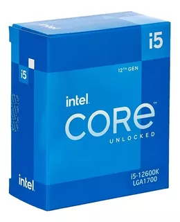 Procesador Intel Core I5-12600k 3.70 / 4.90ghz, 20mb Lga1700