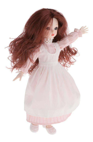 Imagem 1 de 9 de Menina Bebê Bola Conjunta Boneca Criança Brinquedo J