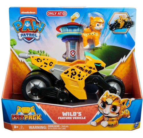 Paw Patrol - Wild's Moto - Catpack - Original Spin Master