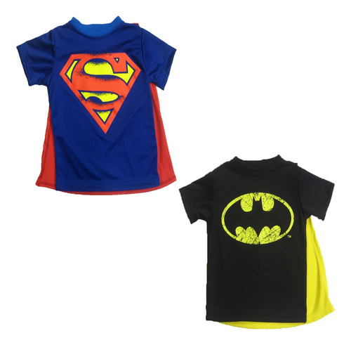 Jersey  Deportivo Para Bebe Batman Y Superman Duo