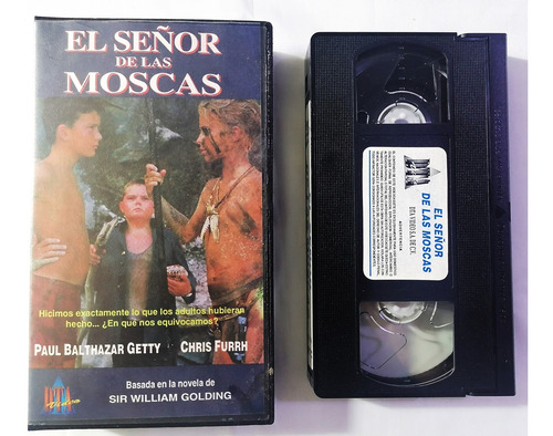 El Señor De Las Moscas Pelicula Formato Vhs 1990 (Usado)