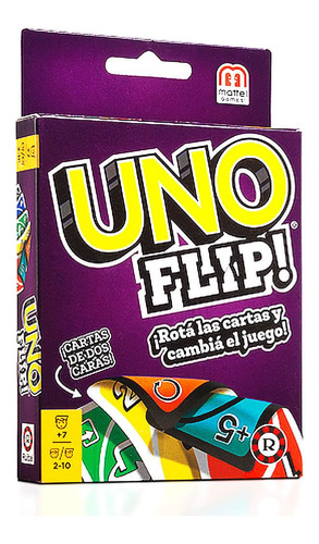 Juego De Cartas Uno Flip Original Ruibal