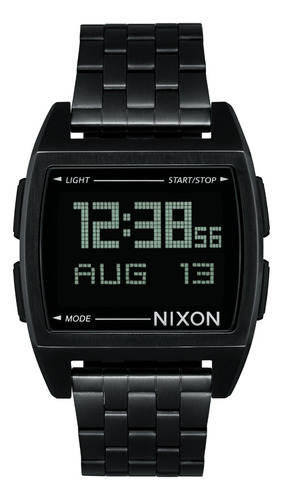 Reloj Nixon Unisex Plateado Teller Black Casual A045000