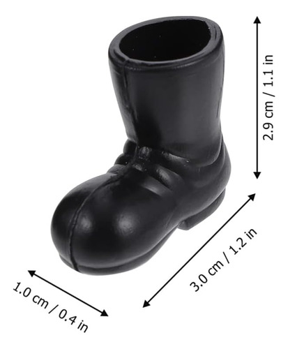 Toddmomy Botas En Miniatura 3 Pares Mini Botas De Papá Noel