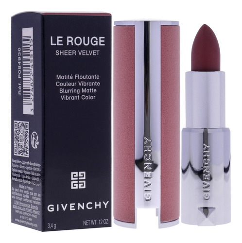Lápiz Labial Givenchy Le Rouge 27 Rouge Infuse, 3,5 Ml, Reca