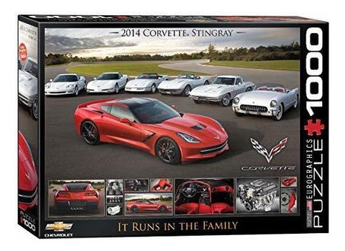 2014 Corvette Singray It Runs In The Family Rompecabe