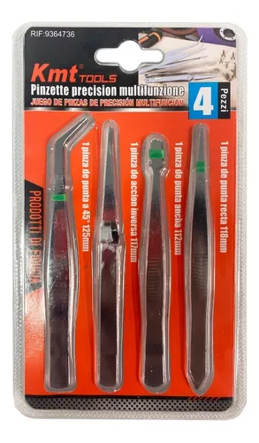 SET PINZAS DE PRECISIÓN 3 PCS