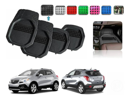 Tapetes 4pz Charola Color 3d Buick Encore 14 A 17