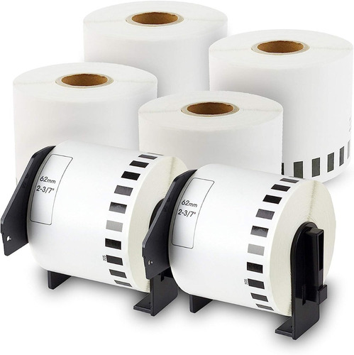 Rollos Dk-2205 Compatibles Con Impresora Brother Ql-800 