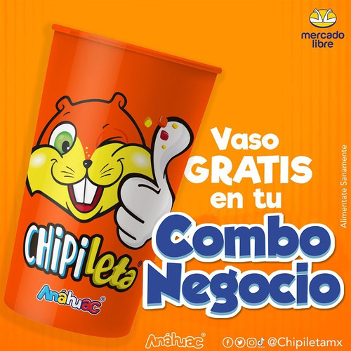 Imagen 2 de 7 de Combo Negocio Anáhuac: Chipileta, Limón 7 , Burbusoda Y Más.